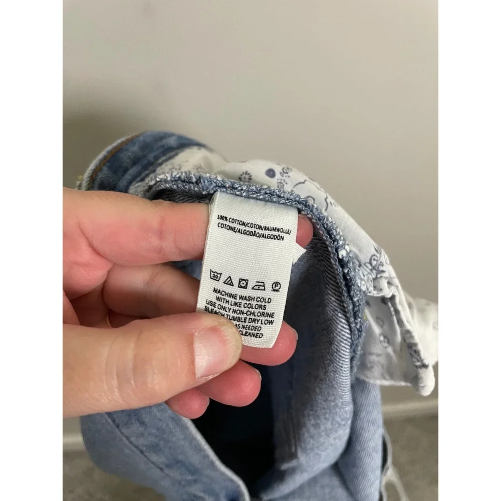 Free‎ People We The Free Distressed Cutoff Denim Short Size 29